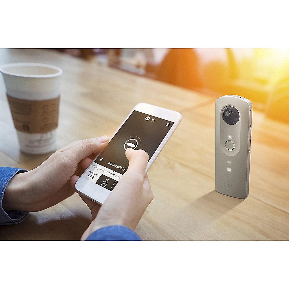 Ricoh Theta SC 360 Grad Kamera beige, Ricoh, Theta, SC, 360, Grad, Kamera, beige