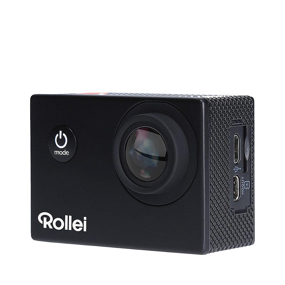 Rollei ActionCam 510 Full HD Video mit Unterwasserschutz WLAN schwarz, Rollei, ActionCam, 510, Full, HD, Video, Unterwasserschutz, WLAN, schwarz