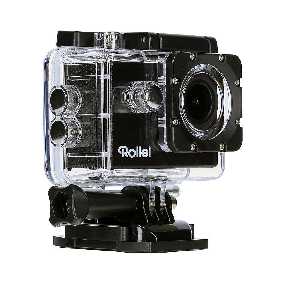 Rollei ActionCam 510 Full HD Video mit Unterwasserschutz WLAN schwarz