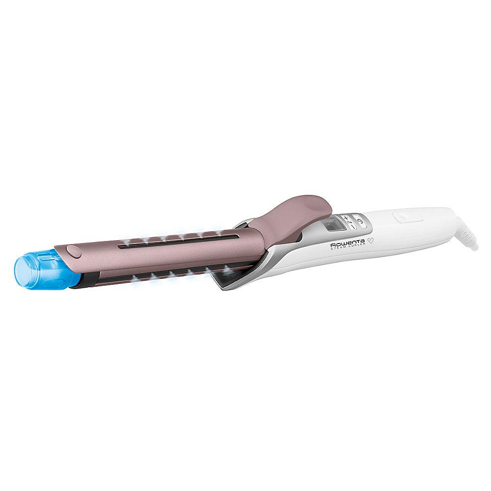 Rowenta CF3810 Premium Care Steam Curler Lockenstab Weiß/Kupfer, Rowenta, CF3810, Premium, Care, Steam, Curler, Lockenstab, Weiß/Kupfer