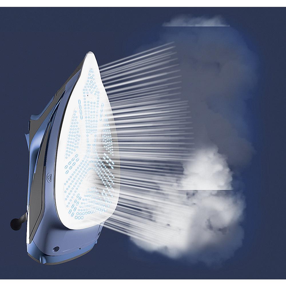 Rowenta DW5210E0 Focus Excel Dampfbügeleisen 2600 W blau/weiß
