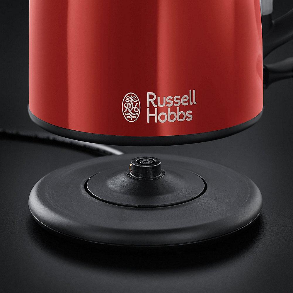 Russell Hobbs 20191-70 Colours Kompakt-Wasserkocher 1,0l Flame Red, Russell, Hobbs, 20191-70, Colours, Kompakt-Wasserkocher, 1,0l, Flame, Red