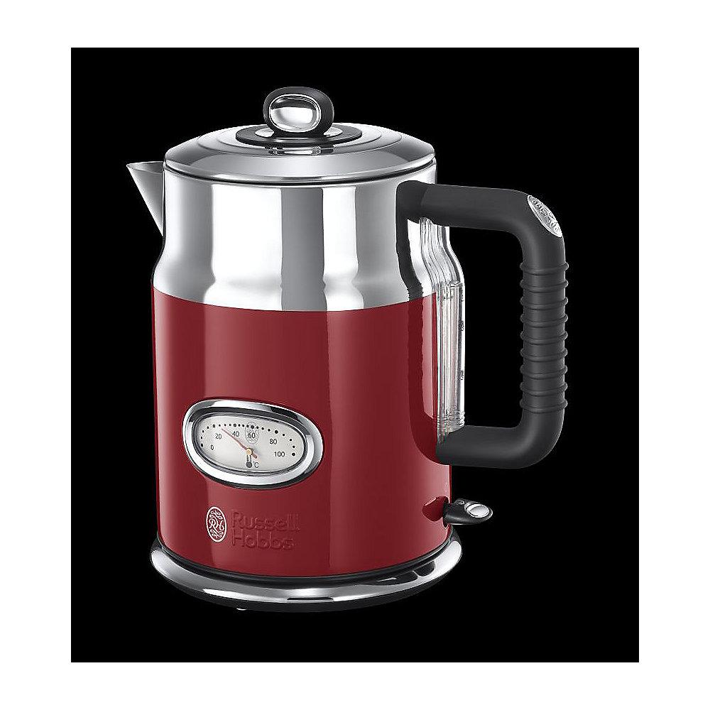 Russell Hobbs 21670-70 Retro Ribbon Red Wasserkocher, Russell, Hobbs, 21670-70, Retro, Ribbon, Red, Wasserkocher