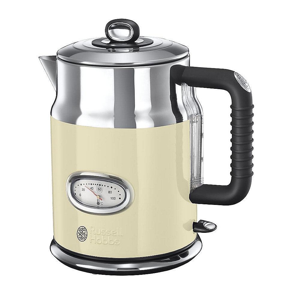 Russell Hobbs 21672-70 Retro Vintage Cream Wasserkocher, Russell, Hobbs, 21672-70, Retro, Vintage, Cream, Wasserkocher