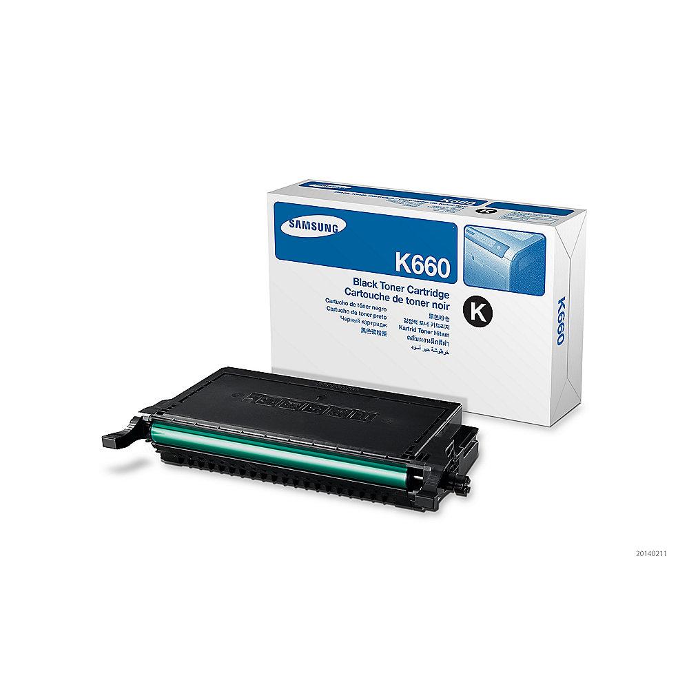 Samsung CLP-K660A Original Toner Schwarz für ca. 2.500 Seiten