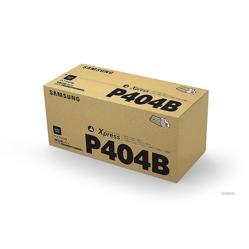 Samsung CLT-P404B Toner Twin Pack Schwarz (2 Stück)   20€