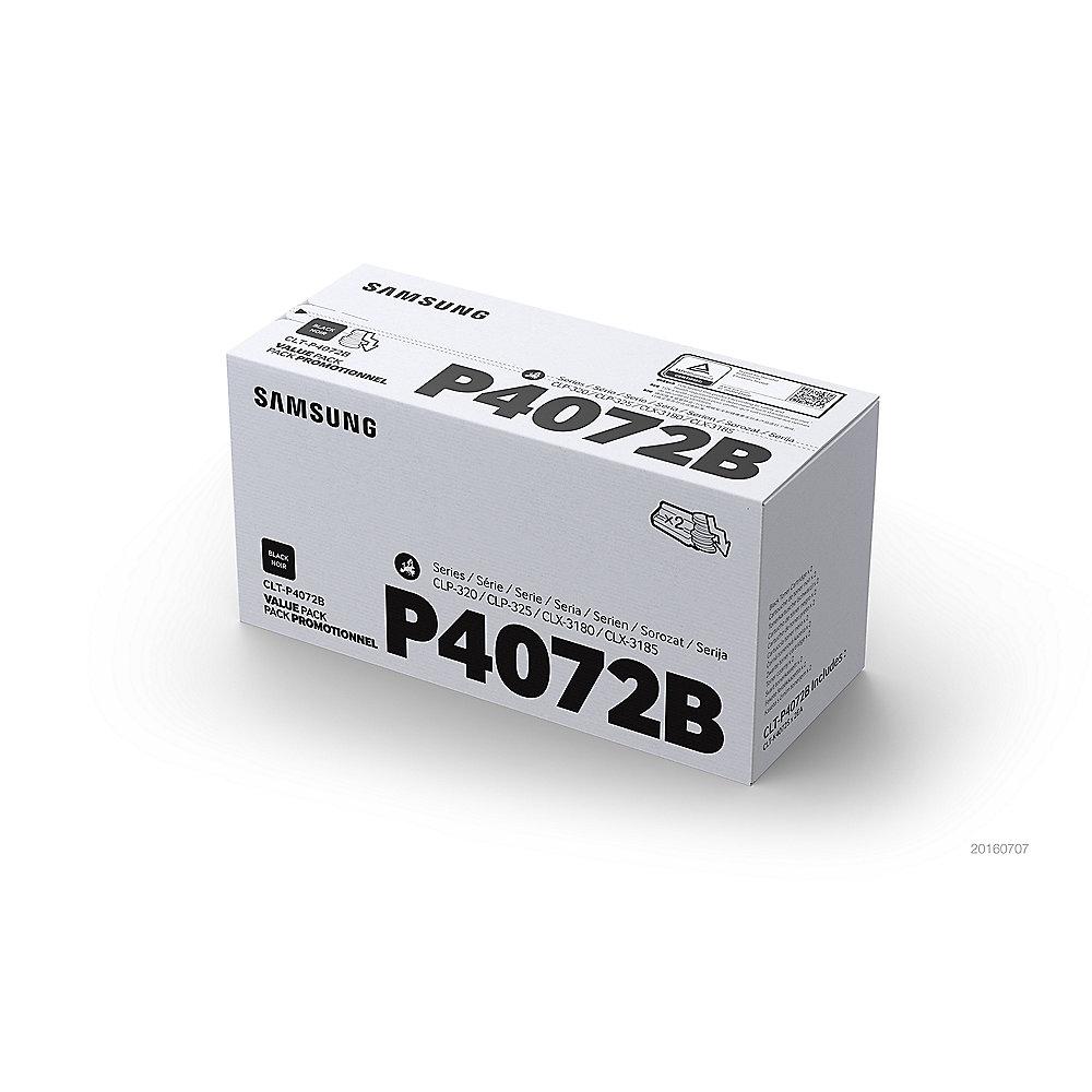 Samsung CLT-P4072B Toner Twin Pack Schwarz (2 Stück)   20€