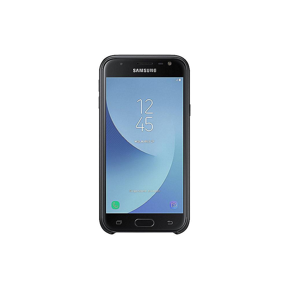 Samsung EF-PJ330 Dual Layer Cover für Galaxy J3 (2017) schwarz