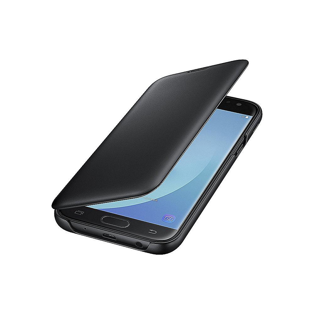 Samsung EF-WJ530 Wallet Cover für Galaxy J5 (2017) schwarz