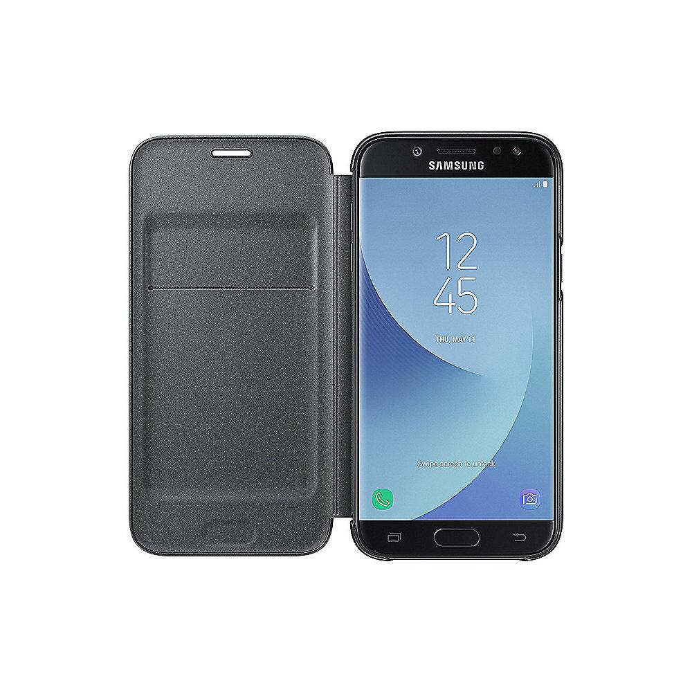 Samsung EF-WJ530 Wallet Cover für Galaxy J5 (2017) schwarz
