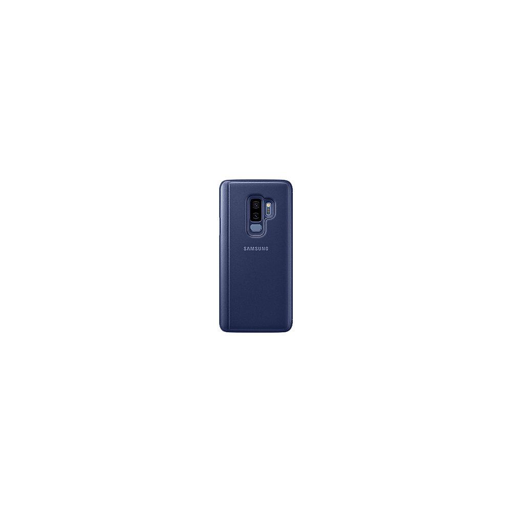 Samsung EF-ZG965 Clear View Standing Cover für Galaxy S9  blau