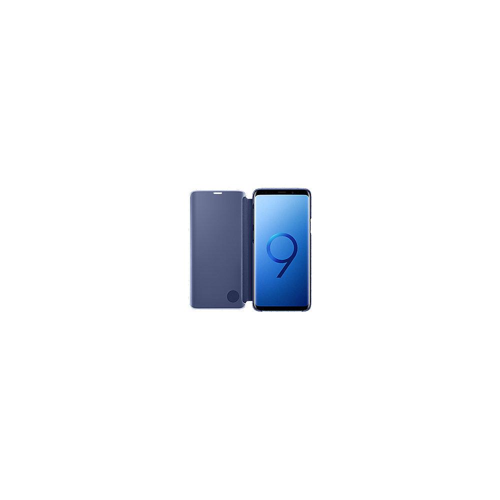Samsung EF-ZG965 Clear View Standing Cover für Galaxy S9  blau