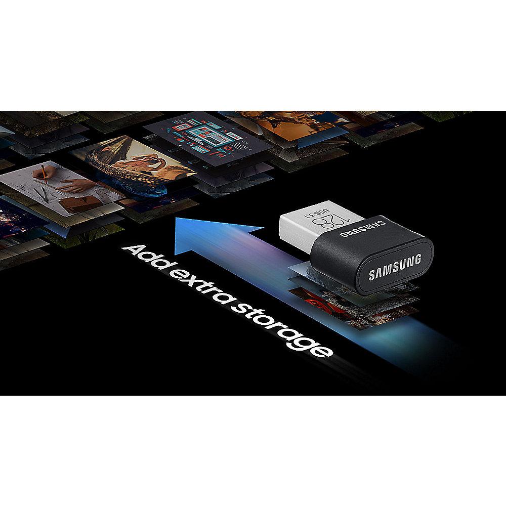 Samsung FIT Plus 32GB Flash Drive 3.1 USB Stick wasserdicht strahlungsresistent, Samsung, FIT, Plus, 32GB, Flash, Drive, 3.1, USB, Stick, wasserdicht, strahlungsresistent