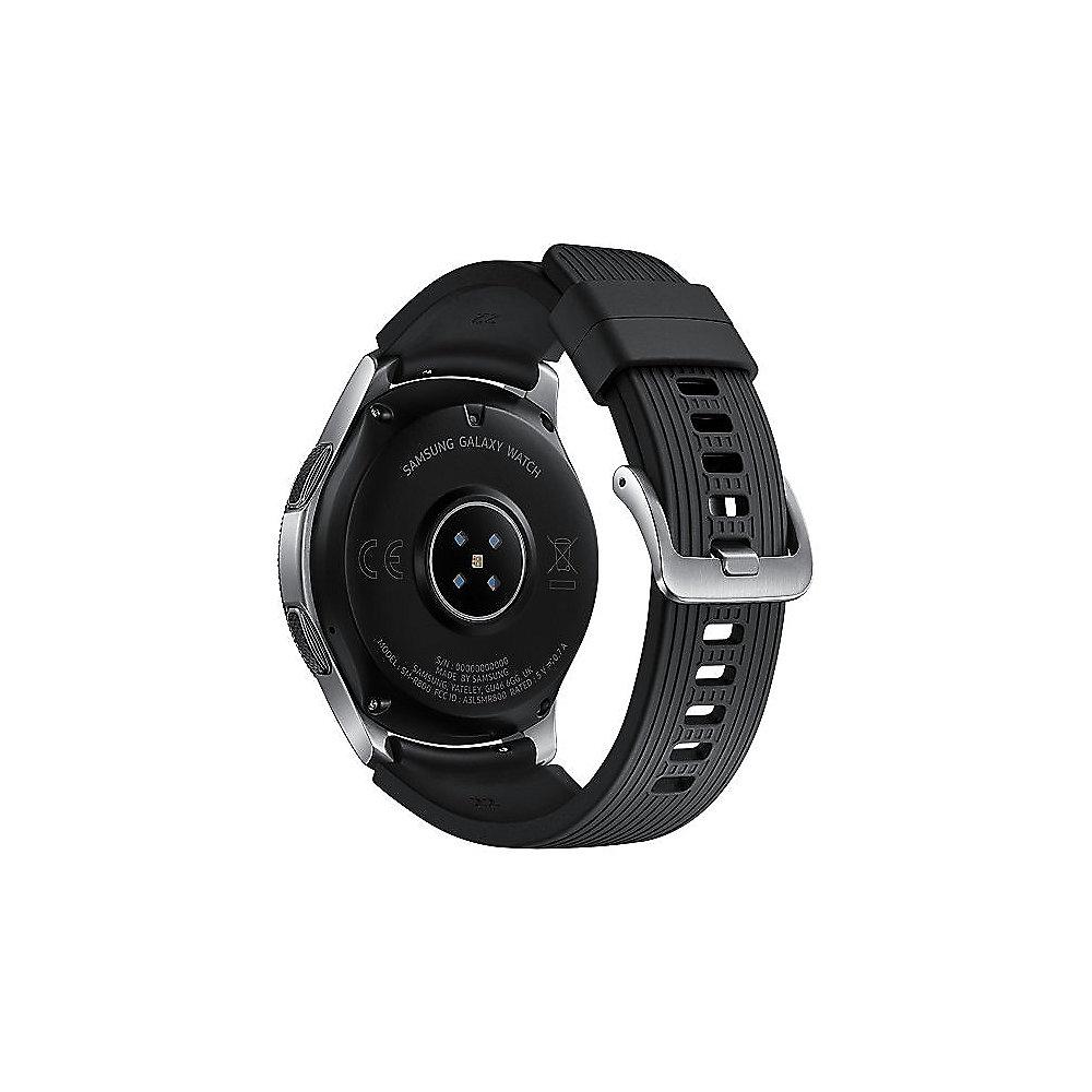 Samsung Galaxy Watch 46mm silber Smartwatch, Samsung, Galaxy, Watch, 46mm, silber, Smartwatch