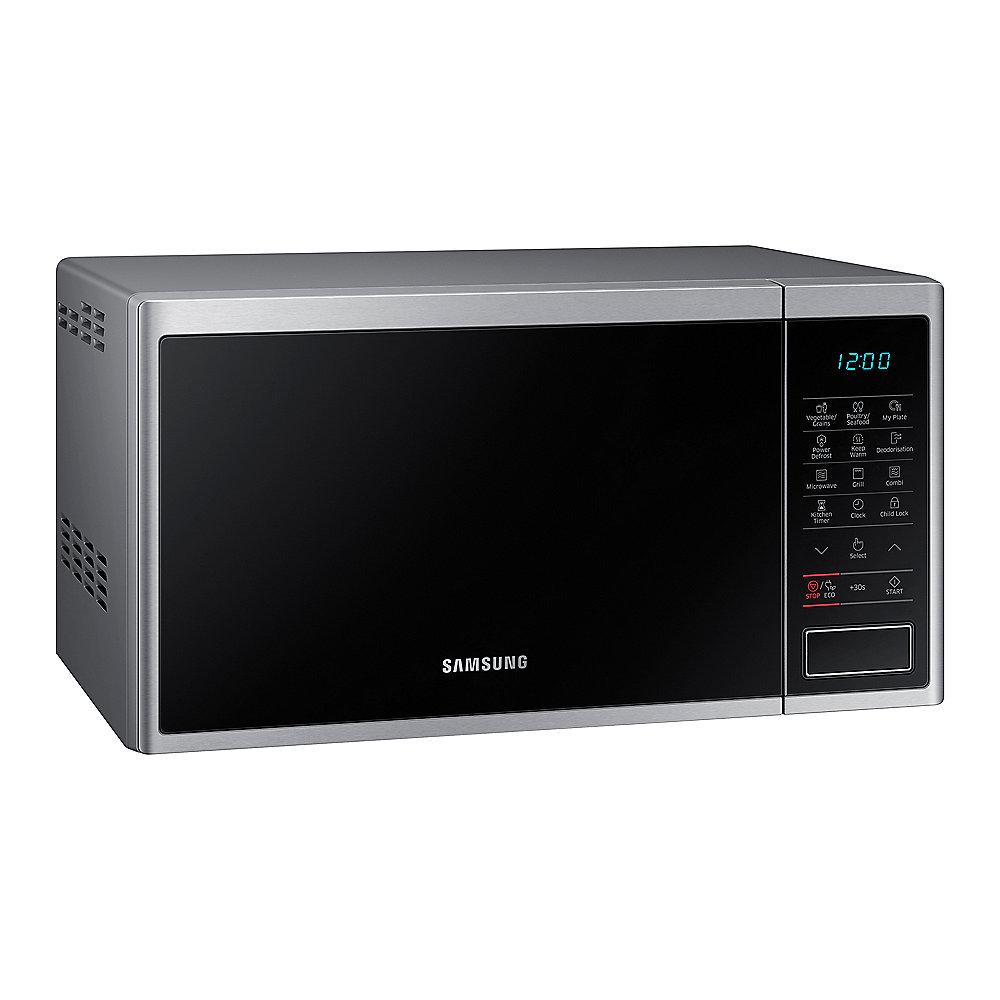 Samsung MG23J5133AT/EG Grill-Mikrowelle 23 Liter, silber, Samsung, MG23J5133AT/EG, Grill-Mikrowelle, 23, Liter, silber