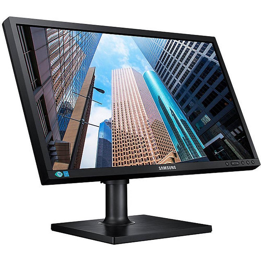 Samsung Monitor S24E650BW LED 61cm (24") 16:10 TFT VGA/DVI 4ms HV/Pivot PLS