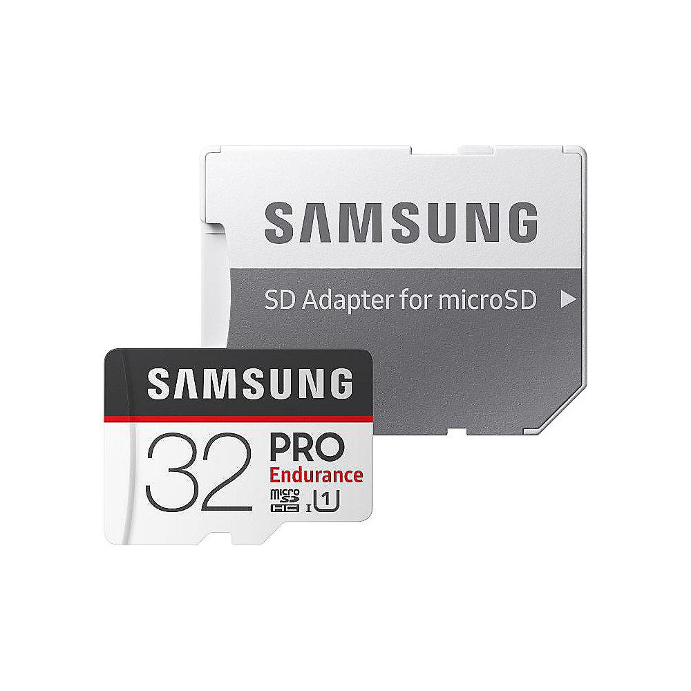 Samsung PRO Endurance 32 GB microSDHC Speicherkarte (30 MB/s, Cl.10, UHS-I, U1)
