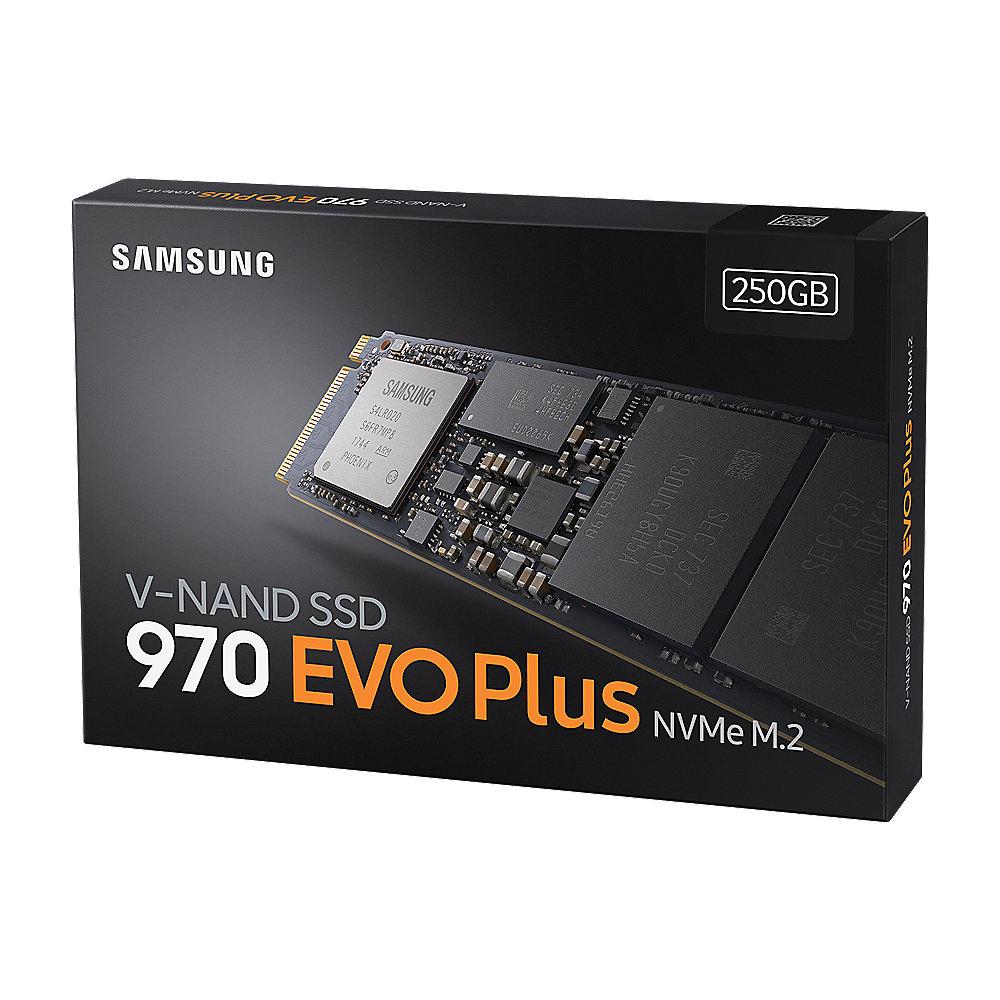 Samsung SSD 970 EVO Plus Series NVMe 250 GB V-NAND MLC - M.2 2280