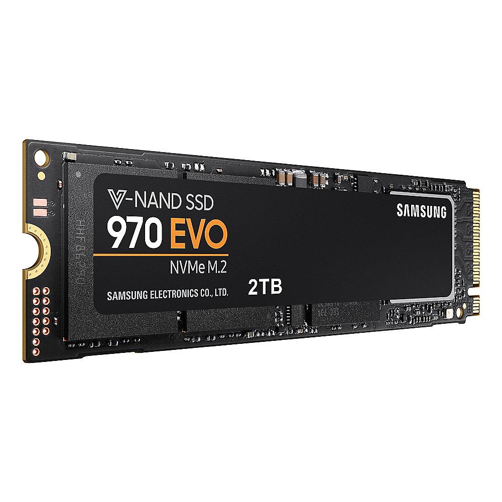 Samsung SSD 970 EVO Series NVMe 2TB V-NAND MLC - M.2 2280