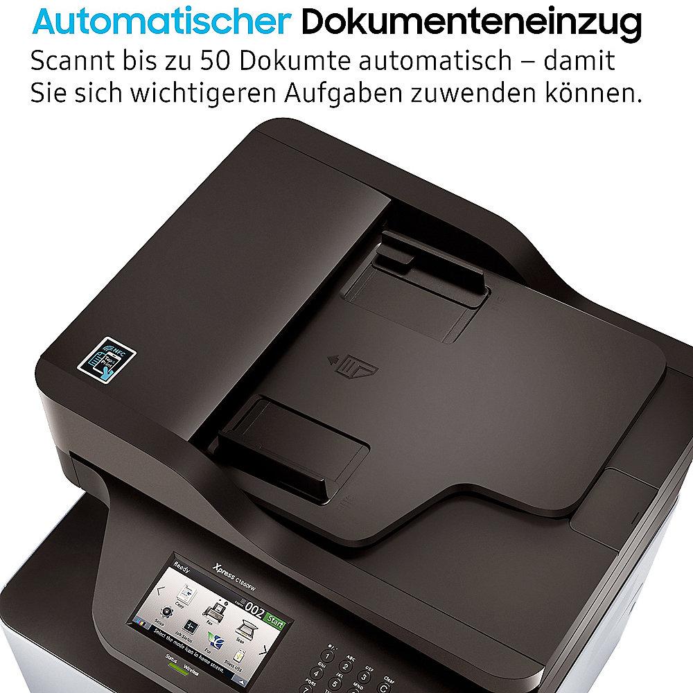 Samsung Xpress C1860FW Farblaserdrucker Scanner Kopierer Fax WLAN, Samsung, Xpress, C1860FW, Farblaserdrucker, Scanner, Kopierer, Fax, WLAN