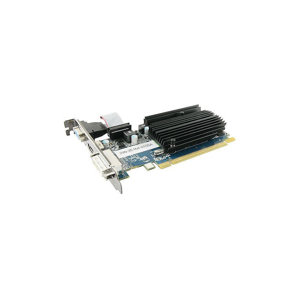 Sapphire Radeon HD 6450 2GB DDR3 PCIe Grafikkarte DVI/HDMI/VGA LiteRetail, Sapphire, Radeon, HD, 6450, 2GB, DDR3, PCIe, Grafikkarte, DVI/HDMI/VGA, LiteRetail
