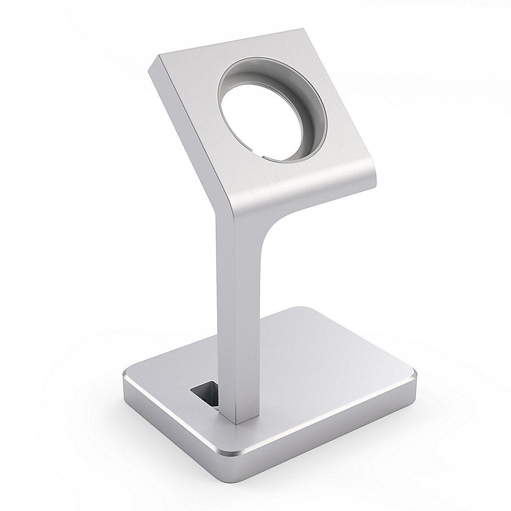 Satechi Aluminum Apple Watch Stand Silber