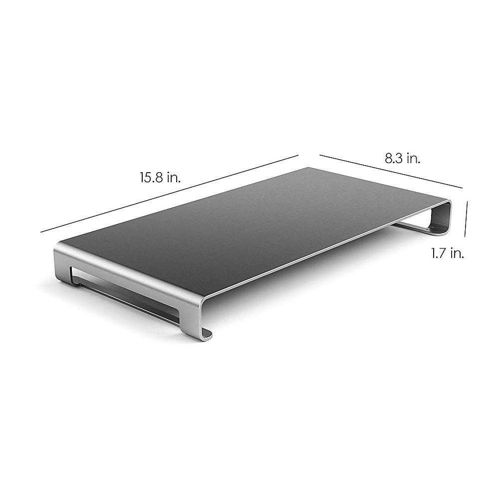 Satechi Slim Aluminum Monitor Stand Space Gray