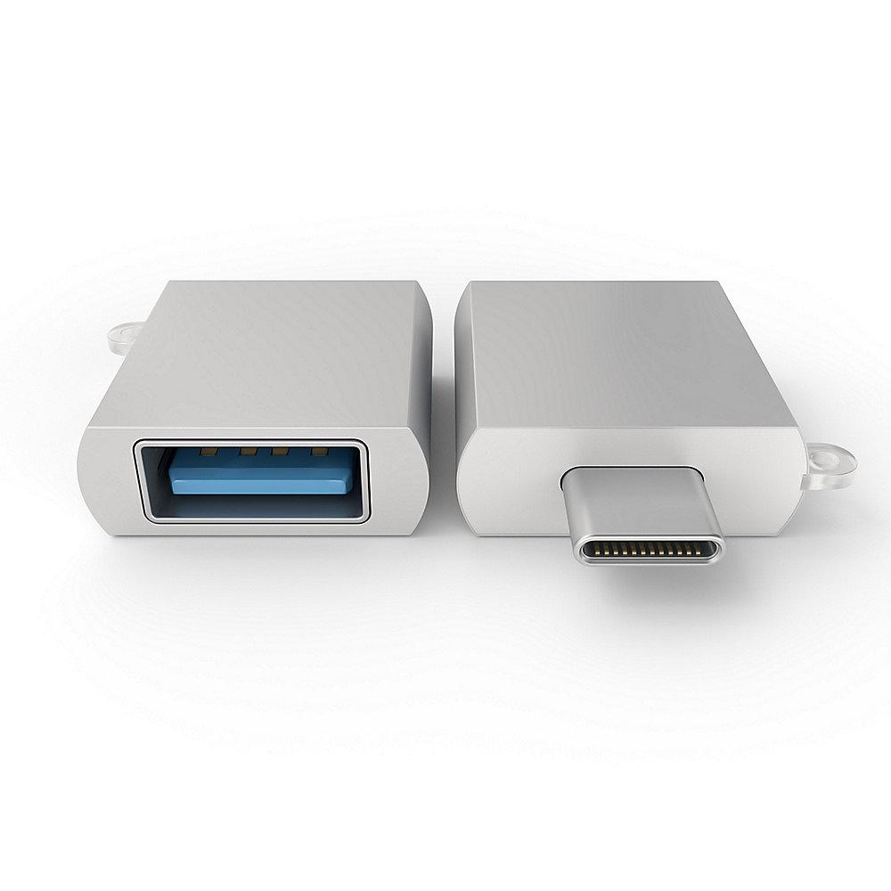 Satechi USB-C Adapter auf USB 3.0 Silber, Satechi, USB-C, Adapter, USB, 3.0, Silber