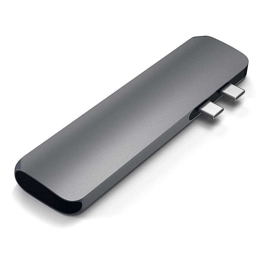 Satechi USB-C Pro Hub Multi-Port Adapter 4K HDMI Space Gray, Satechi, USB-C, Pro, Hub, Multi-Port, Adapter, 4K, HDMI, Space, Gray
