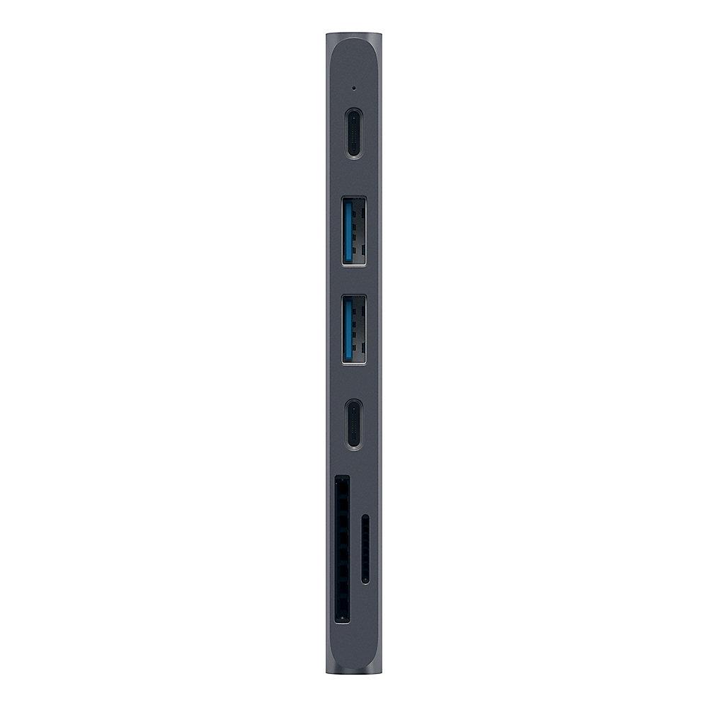 Satechi USB-C Pro Hub Multi-Port Adapter 4K HDMI Space Gray, Satechi, USB-C, Pro, Hub, Multi-Port, Adapter, 4K, HDMI, Space, Gray