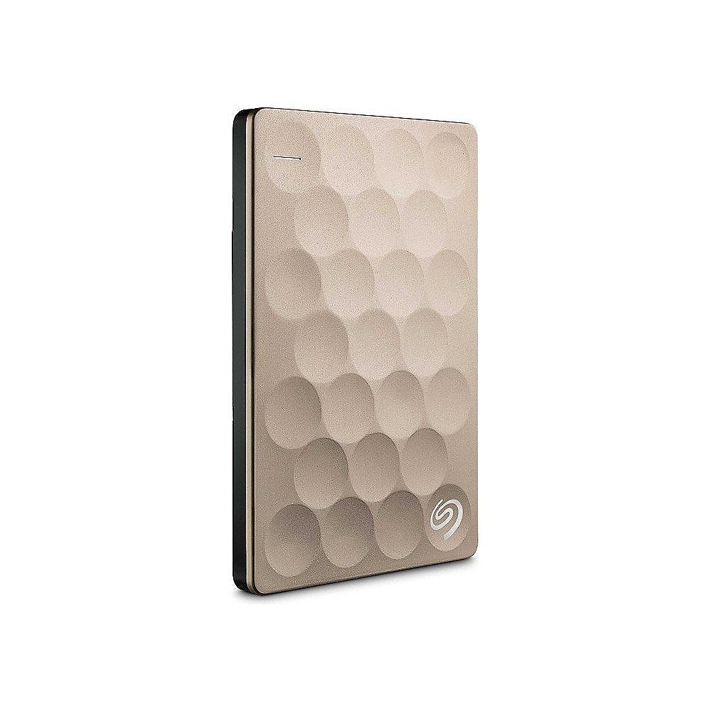 Seagate Backup Plus Ultra Slim USB3.0 - 2TB 2.5Zoll Gold STEH2000201