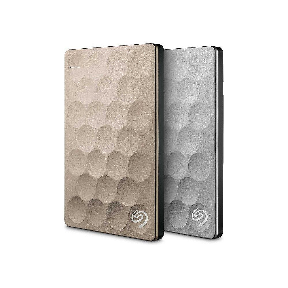 Seagate Backup Plus Ultra Slim USB3.0 - 2TB 2.5Zoll Gold STEH2000201