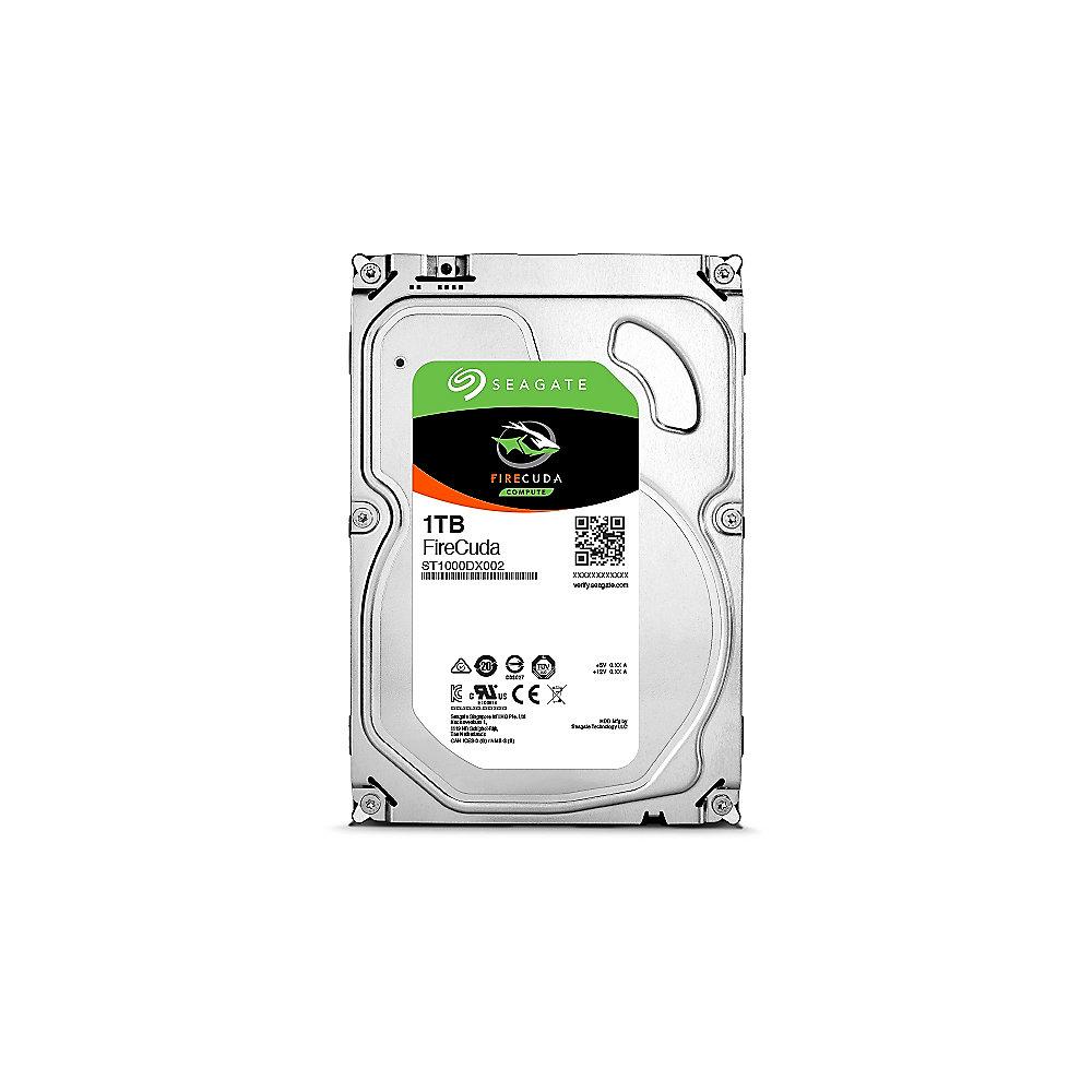 Seagate FireCuda SSHD ST1000DX002 - 1TB 64MB 3.5zoll SATA600, Seagate, FireCuda, SSHD, ST1000DX002, 1TB, 64MB, 3.5zoll, SATA600