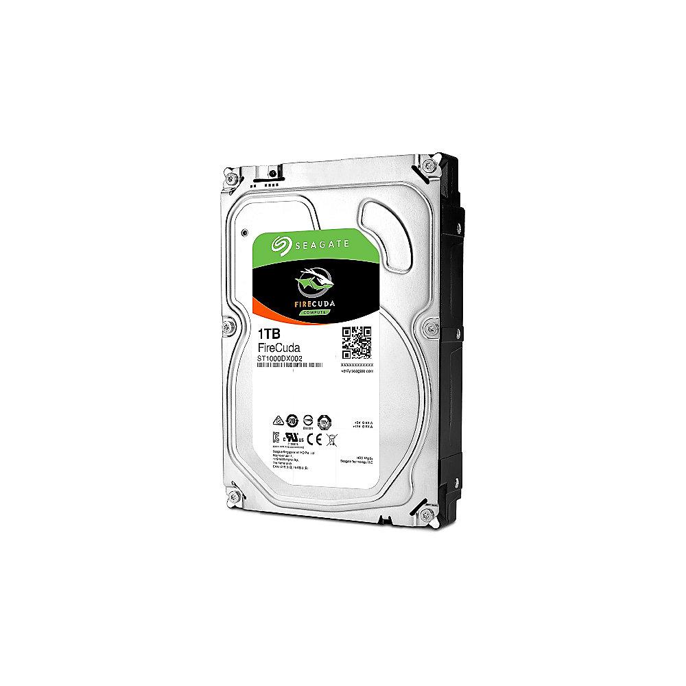 Seagate FireCuda SSHD ST1000DX002 - 1TB 64MB 3.5zoll SATA600, Seagate, FireCuda, SSHD, ST1000DX002, 1TB, 64MB, 3.5zoll, SATA600