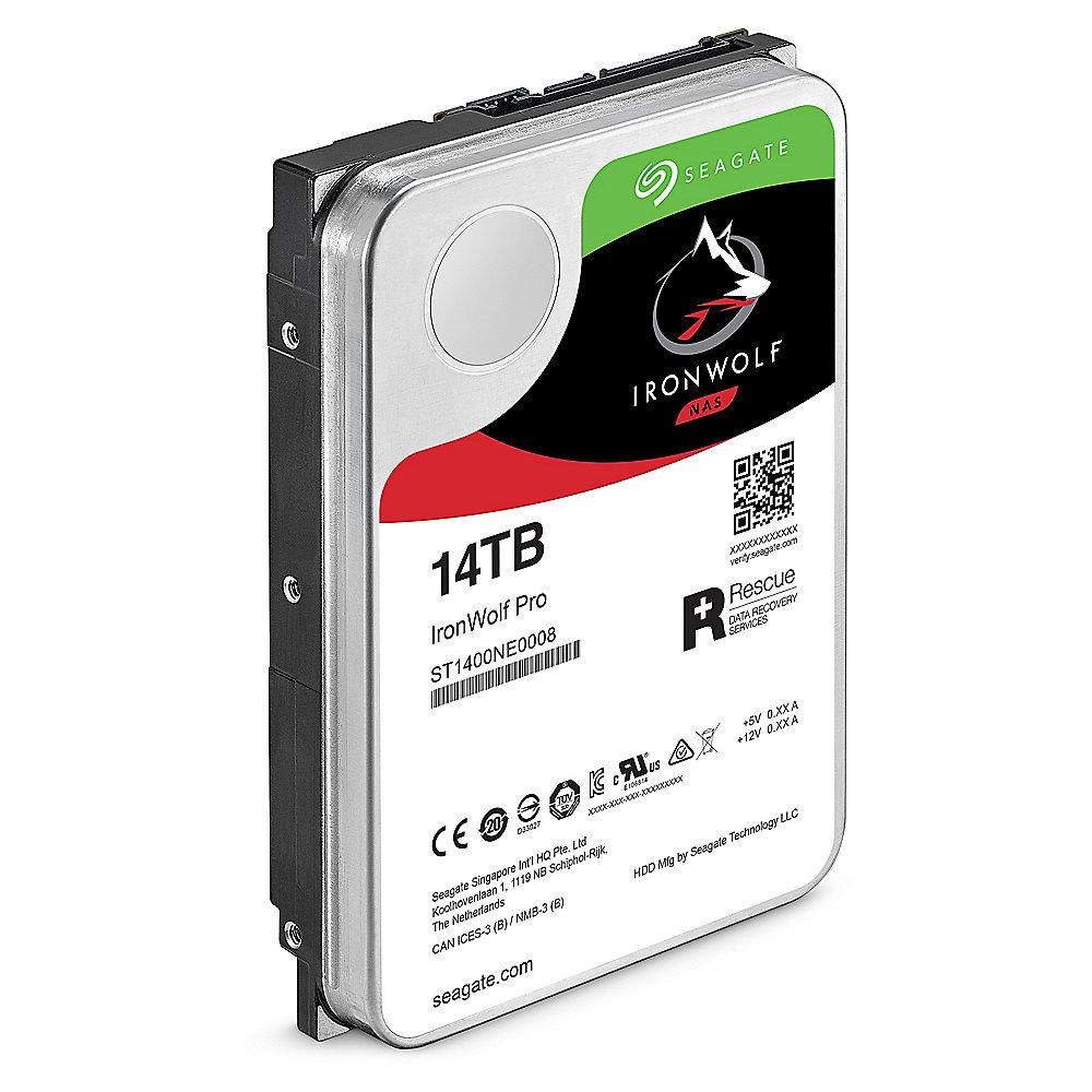 Seagate IronWolf Pro NAS HDD ST14000NE0008 14TB 7200rpm 256MB SATA600
