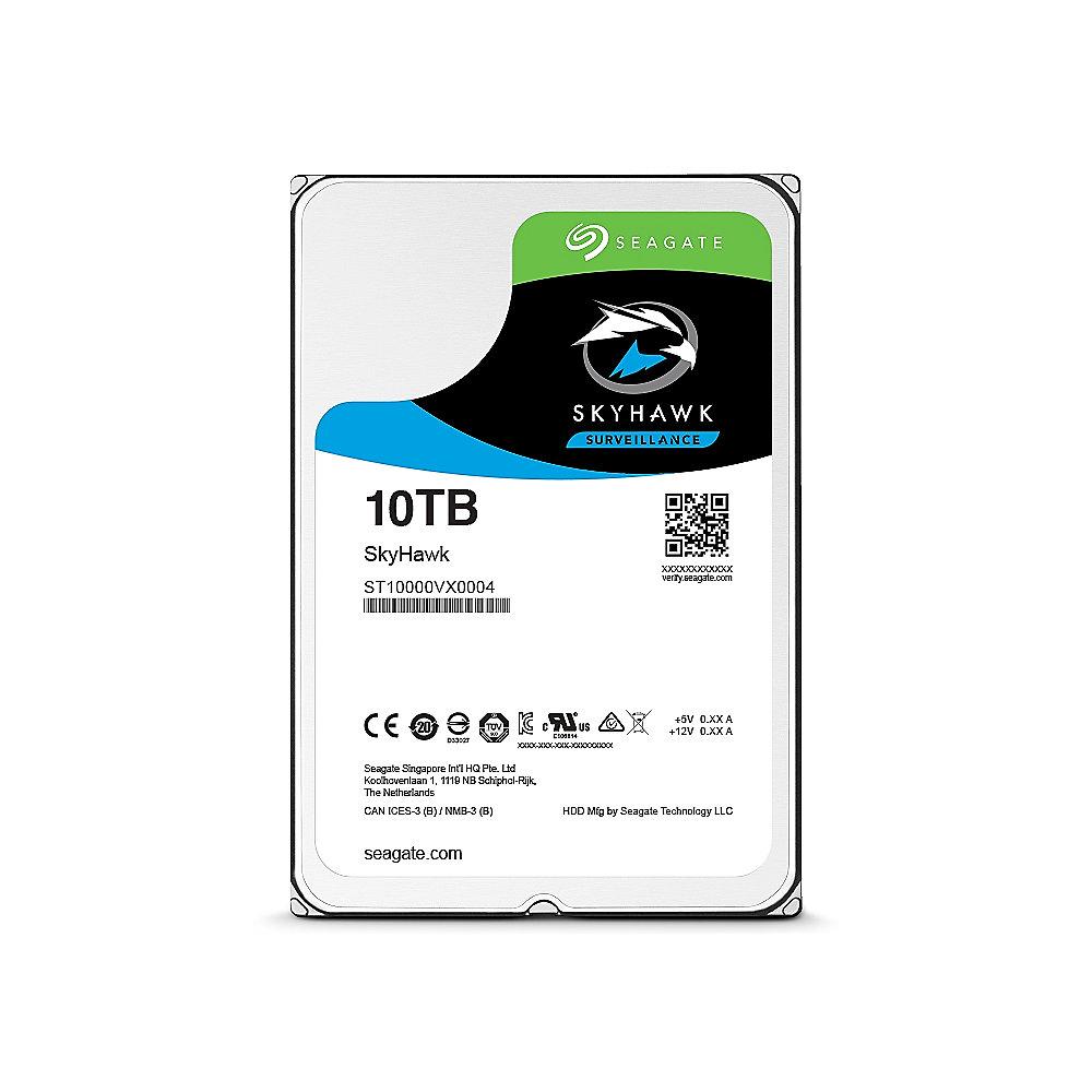 Seagate SkyHawk HDD ST10000VX0004 - 10TB 7200rpm 256MB 3.5zoll SATA600