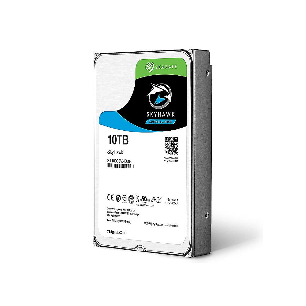 Seagate SkyHawk HDD ST10000VX0004 - 10TB 7200rpm 256MB 3.5zoll SATA600