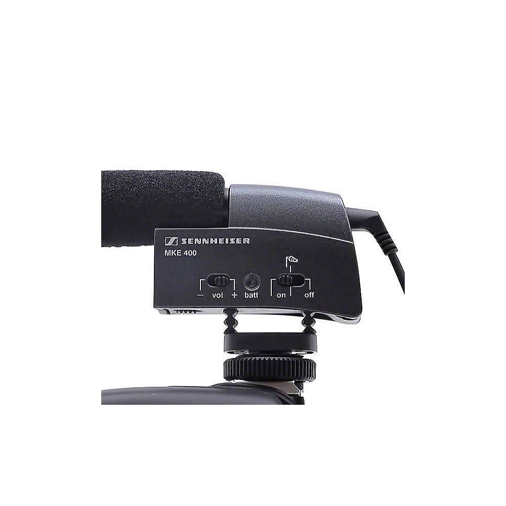 Sennheiser MKE 400 Mini-Richtrohrmikrofon für Kameras