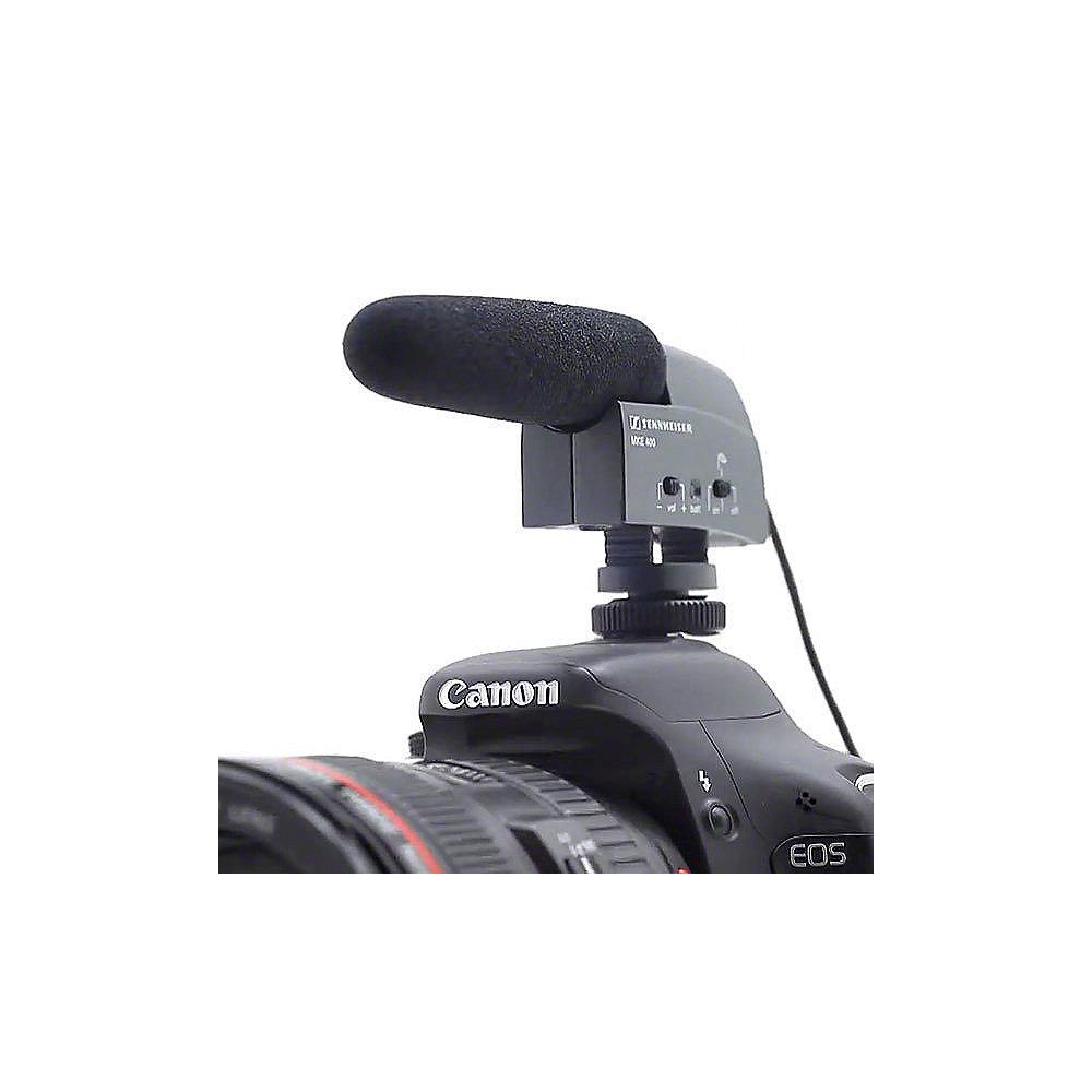 Sennheiser MKE 400 Mini-Richtrohrmikrofon für Kameras, Sennheiser, MKE, 400, Mini-Richtrohrmikrofon, Kameras