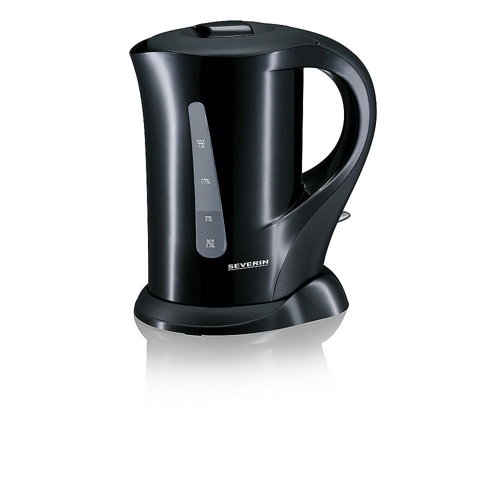 Severin WK 3363 Wasserkocher 1 Liter schwarz