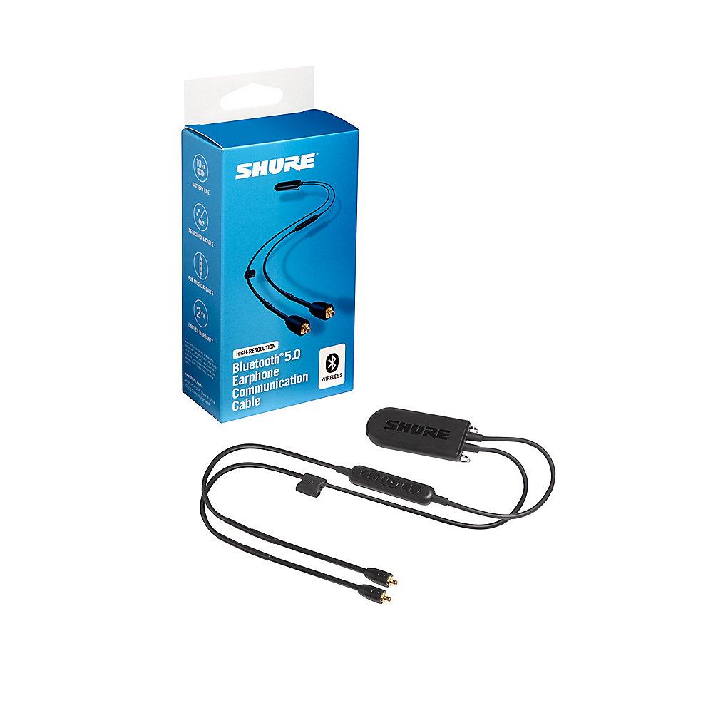 Shure RMCE-BT2 High-Resolution Bluetooth5 Ohrhörer-Kabel mit Fernbedienung/Mikro