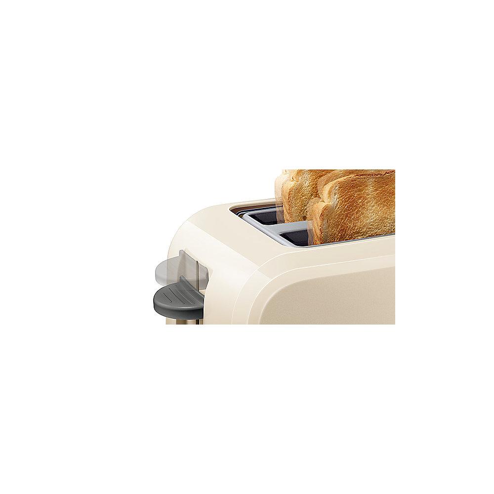 Siemens TT3A0107 Kompakt-Toaster creme