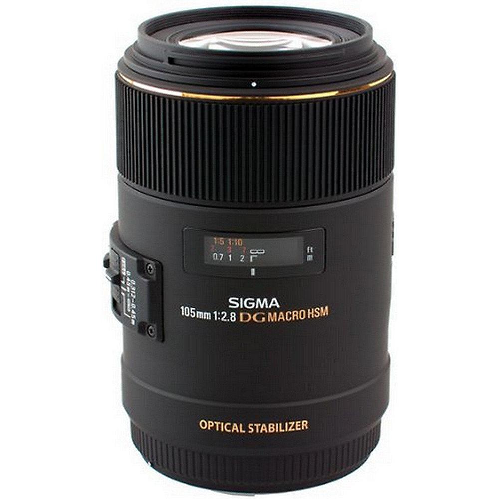 Sigma 105mm f/2.8 EX DG OS HSM Makro Festbrennweite Objektiv für Canon, Sigma, 105mm, f/2.8, EX, DG, OS, HSM, Makro, Festbrennweite, Objektiv, Canon