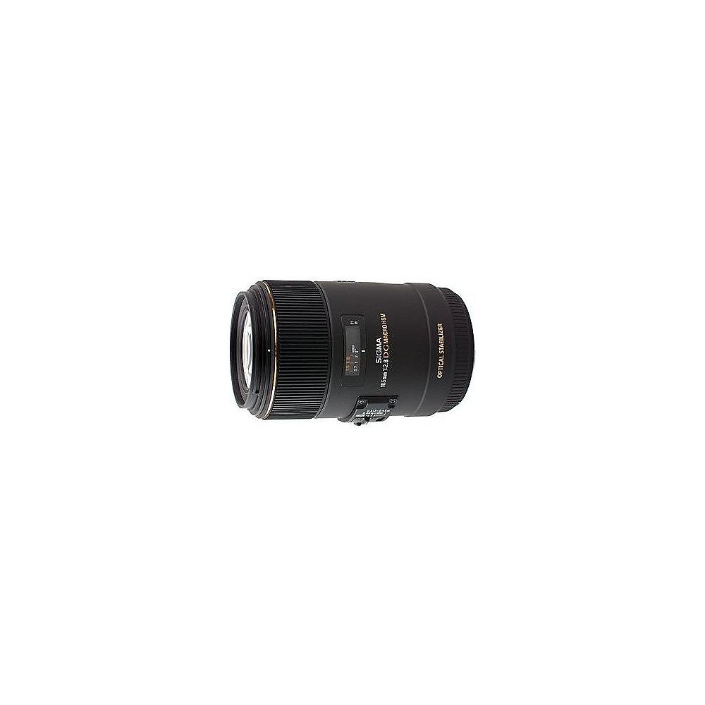 Sigma 105mm f/2.8 EX DG OS HSM Makro Festbrennweite Objektiv für Nikon