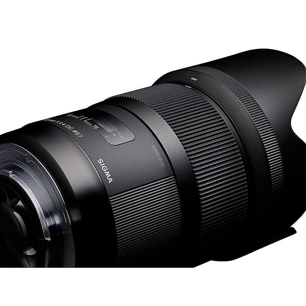 Sigma 35mm f/1.4 DG HSM Portrait Festbrennweite Objektiv für Nikon