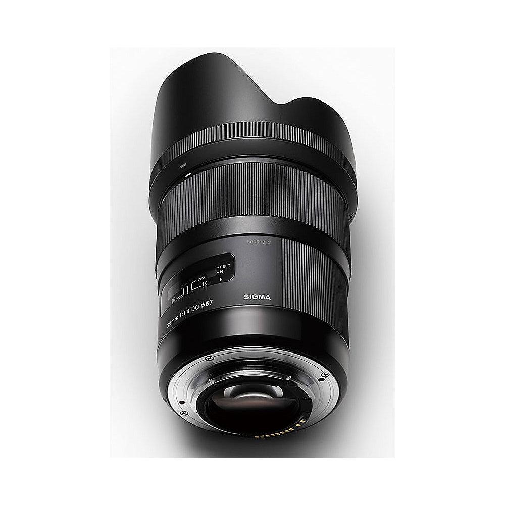 Sigma 35mm f/1.4 DG HSM Portrait Festbrennweite Objektiv für Nikon