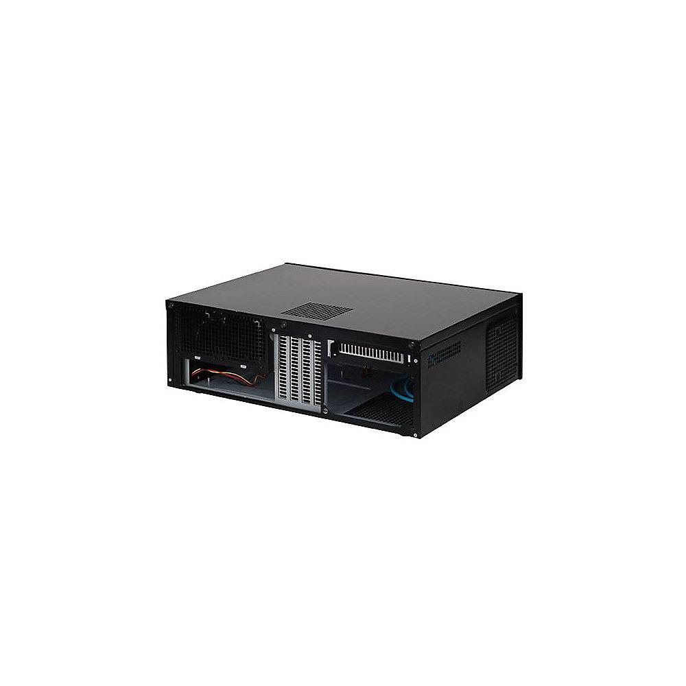 SilverStone GRANDIA GD04 HTPC-Gehäuse  mATX, mDTX, ITX USB3.0 schwarz