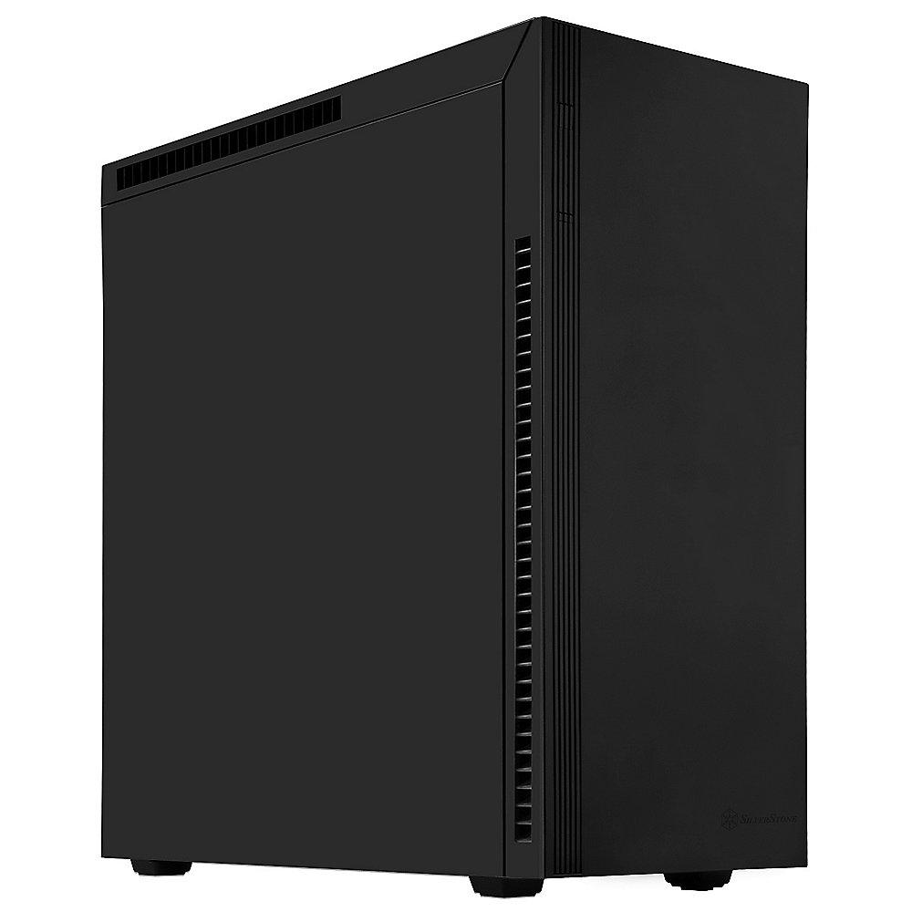 SilverStone Kublai SST-KL07B  Midi Tower ATX Gehäuse Schwarz USB3.1