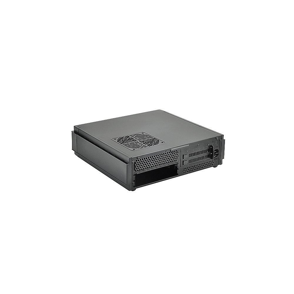 SilverStone Milo Slim HTPC Mini-ITX SST-ML07B USB3.0 Slot-in schwarz