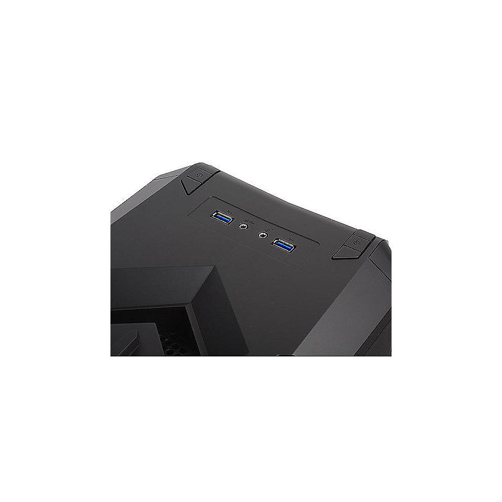 SilverStone Raven Tower ATX SST-RV02B-EW USB3.0 schwarz mit Seitenfenster o. NT